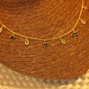 21 carat Gold tourmaline